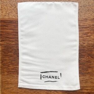CHANEL - White Accessory Dustbag Pouch